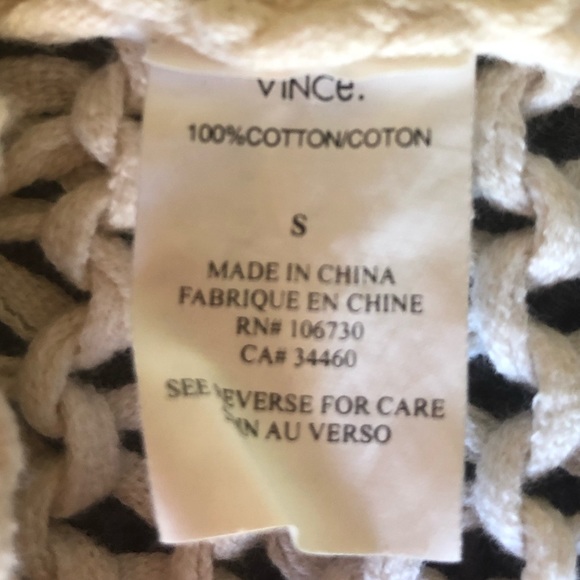 VINCE Knit/Sweater Tank Top Size S - Picture 6 of 7